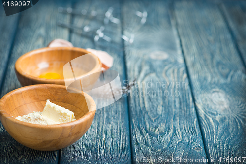 Image of ingredients for baking