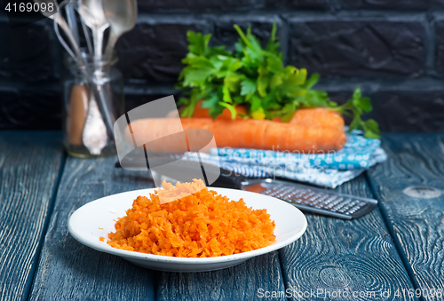 Image of carrot on plate
