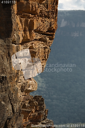 Image of Rugged cliff wall