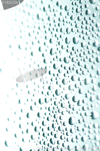 Image of Droplets on glass
