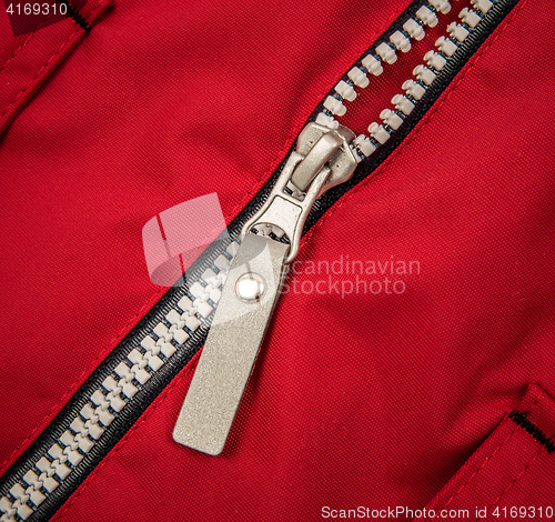 Image of Close up zipper