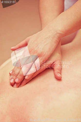 Image of massage at spa