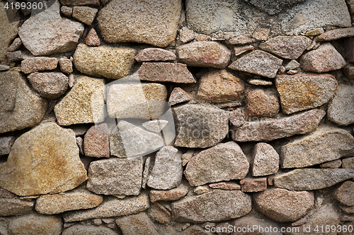 Image of Closeup of a stone wall