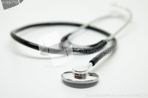 Image of Medical stethoscope isolated