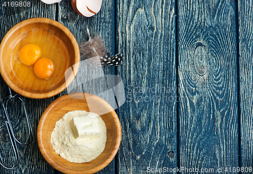 Image of ingredients for baking