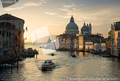 Image of Calm sunset in Venice