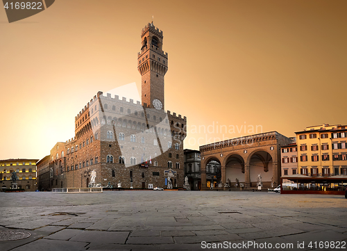 Image of Belltower on piazza