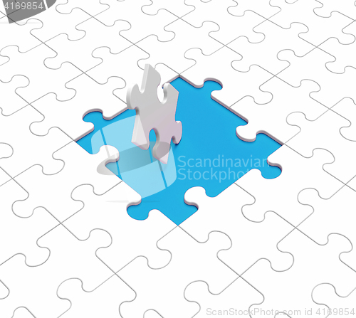 Image of Missing Puzzle Pieces Shows Gaps