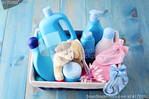 Image of baby supplies