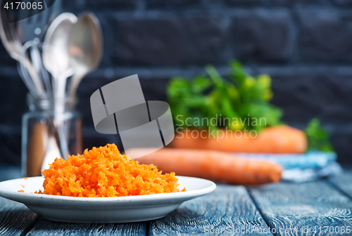 Image of carrot on plate