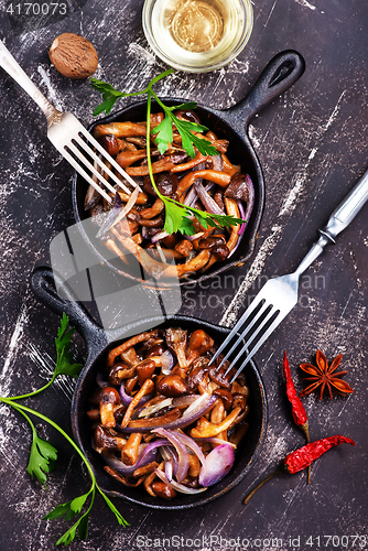 Image of fried mushroom