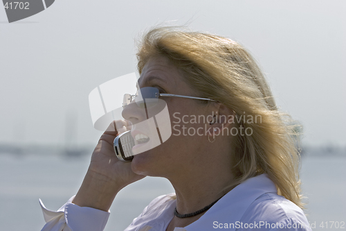 Image of Girl on Cellphone