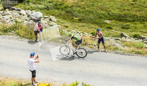 Image of The Cyclist Ramunas Navardauskas -Tour de France 2015