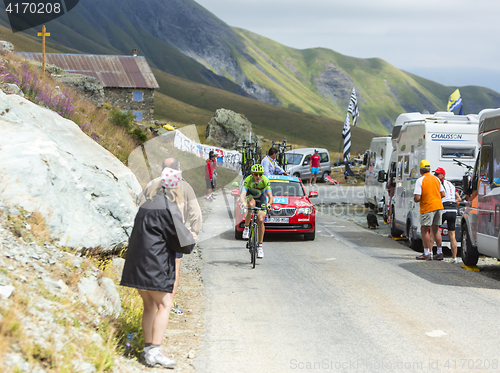 Image of The Cyclist Ramunas Navardauskas -Tour de France 2015