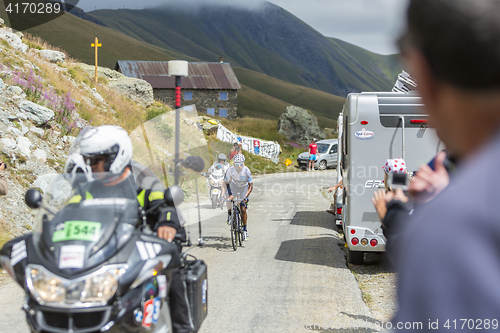 Image of Quintana on the Mountains Roads - Tour de France 2015