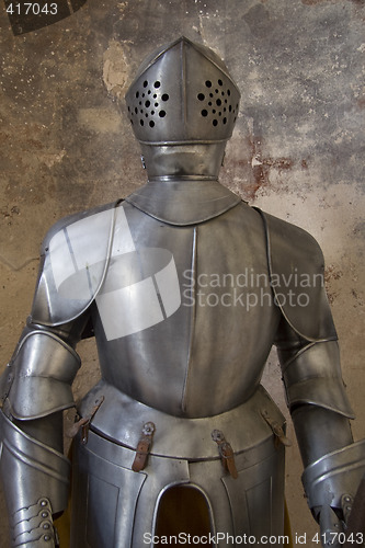 Image of Armour in medieval building