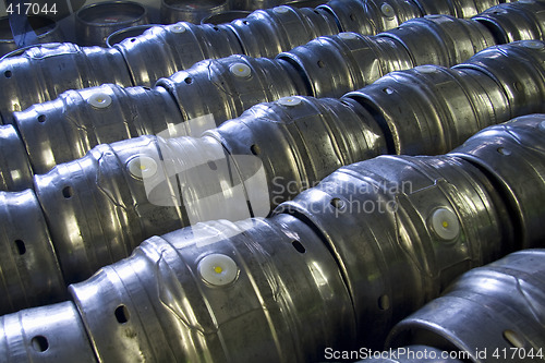 Image of Beer casks