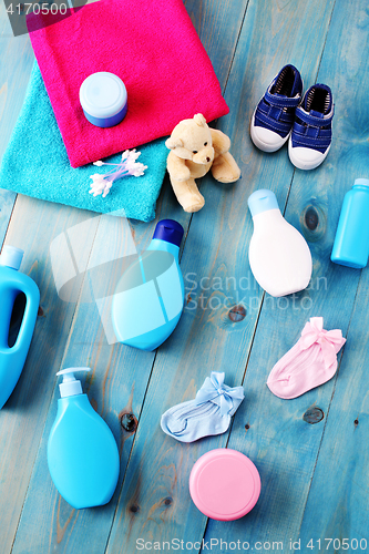 Image of baby supplies