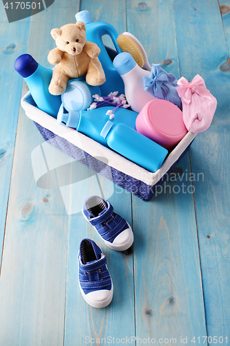 Image of baby supplies