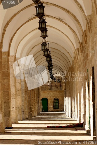Image of Arches at the Dome of the rock