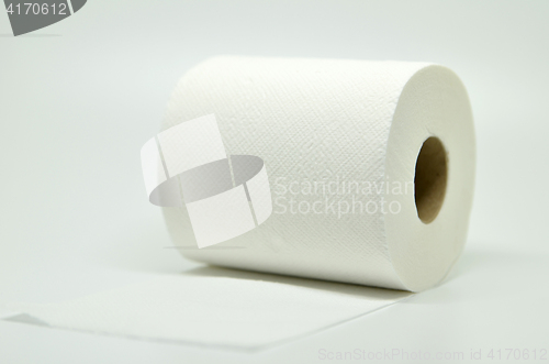 Image of Roll of toilet paper