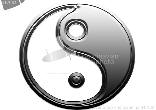 Image of Ying & Yang metal