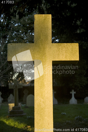 Image of Cross in sunlight