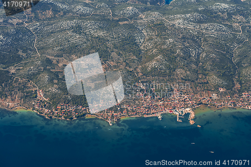 Image of Croatia aerial view