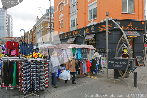 Image of Petticoat Lane Market London