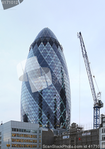 Image of Skyscraper and Construction