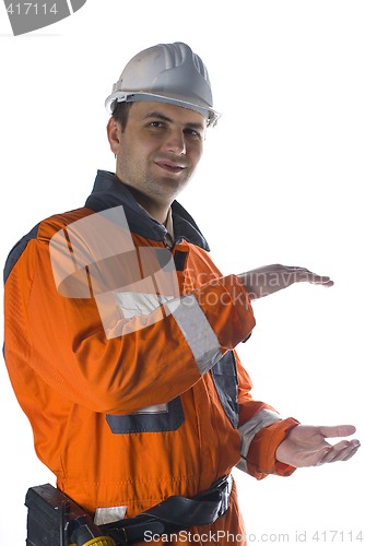 Image of Product photography, worker holding your product