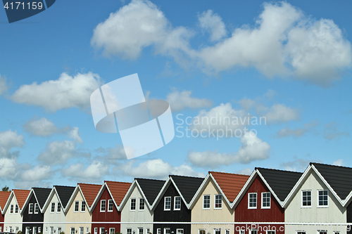 Image of Houses in a village in Denmark