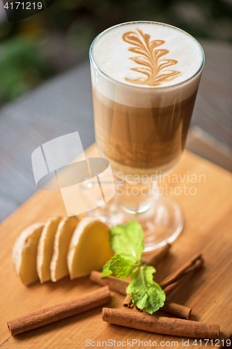 Image of coffee with ginger