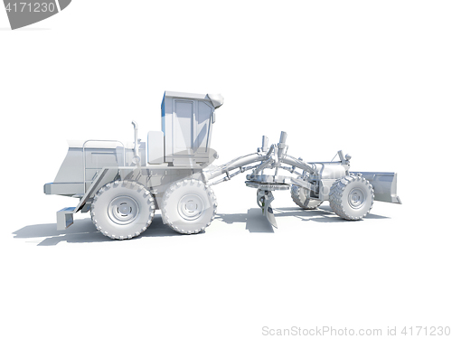 Image of 3d White Grader