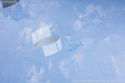 Image of blue concrete background