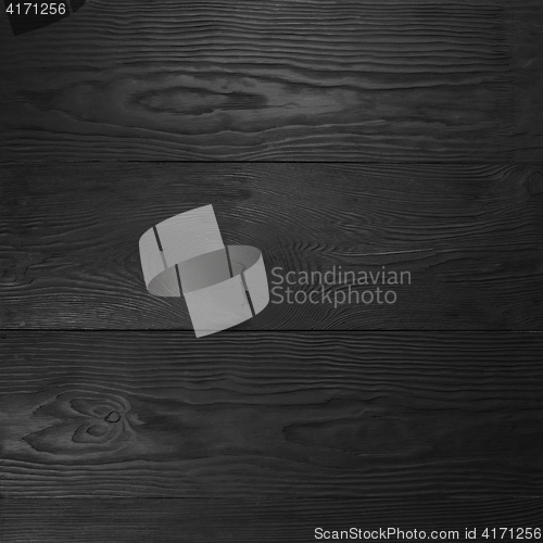 Image of black wooden background