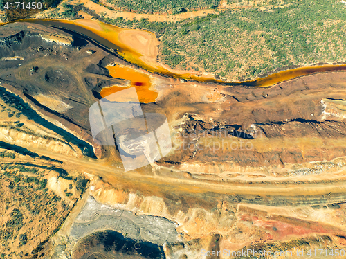 Image of Abandoned Old Copper Extraction Sao Domingos Mine