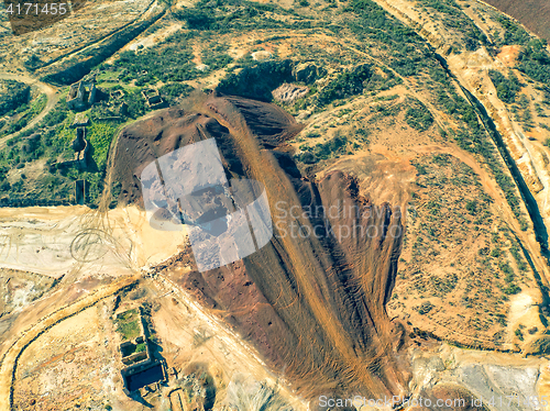 Image of Abandoned Old Copper Extraction Sao Domingos Mine