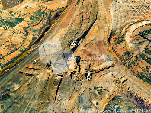 Image of Abandoned Old Copper Extraction Sao Domingos Mine