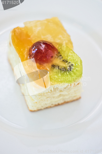 Image of Piece of Fruit cake