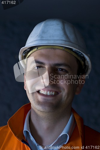 Image of Happy miner