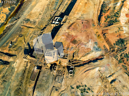 Image of Abandoned Old Copper Extraction Sao Domingos Mine