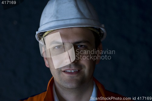 Image of Smiling miner