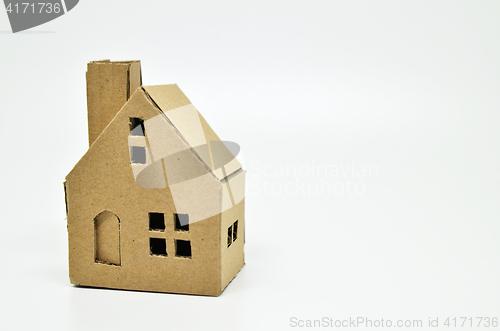 Image of Paper house model