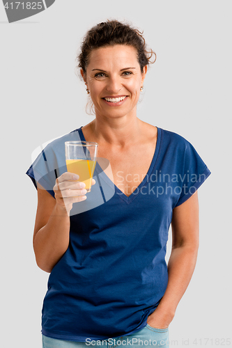 Image of I love my orange juice