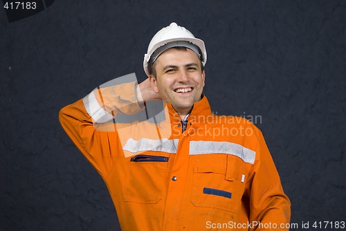 Image of Miner happy