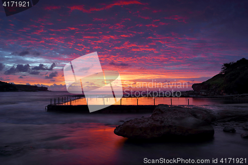 Image of Dawn skies at Malabar Rock Pool