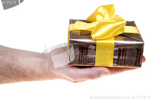 Image of Giving present