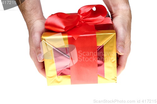 Image of Giving present