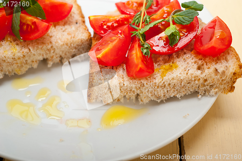 Image of Italian tomato bruschetta